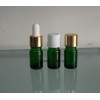 供應5ml綠色玻璃精油瓶 全自動機器生產瓶身光滑無氣泡