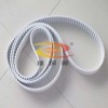 玻璃輸送帶機械聚氨酯5M環形白色PU同步帶