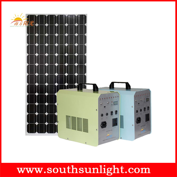 60W 逆控一體便攜太陽(yáng)能發(fā)電系統(tǒng) （帶市電充電）