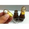 10毫升優質棕色單葫蘆點滴瓶配韓版滴頭燙金工藝